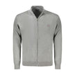 Norway 1963 Brown Polyester Mens Cardigan