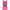 Cavalli Class Pink Cotton Women Tank Top