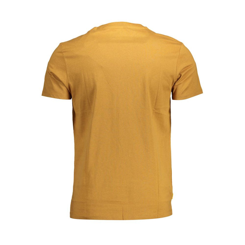 Timberland Brown Cotton Men T-Shirt