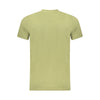 Cavalli Class Green Cotton Men T-Shirt