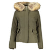 Woolrich Green Cotton Jackets & Coat