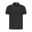 Calvin Klein Black Cotton Men Polo Shirt
