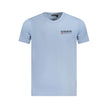 Napapijri Light Blue Cotton Men T-Shirt