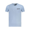 Napapijri Light Blue Cotton Men T-Shirt