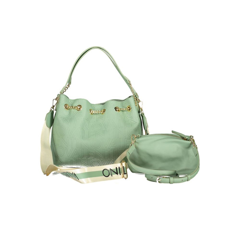 Valentino Bags Green Polyethylene Handbag