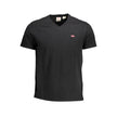 Levi's Black Cotton Men T-Shirt