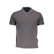 North Sails Gray Cotton Polo Shirt