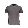 North Sails Gray Cotton Polo Shirt
