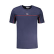Fila Blue Cotton Men TShirt