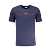 Fila Blue Cotton Men TShirt