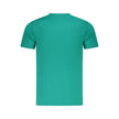Cavalli Class Green Cotton Men T-Shirt