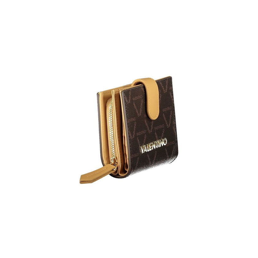 Valentino Bags Brown Polyethylene Women Wallet