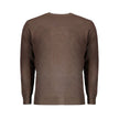 Norway 1963 Brown Wool Men Sweater