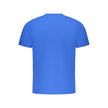 North Sails Blue Cotton Men T-Shirt