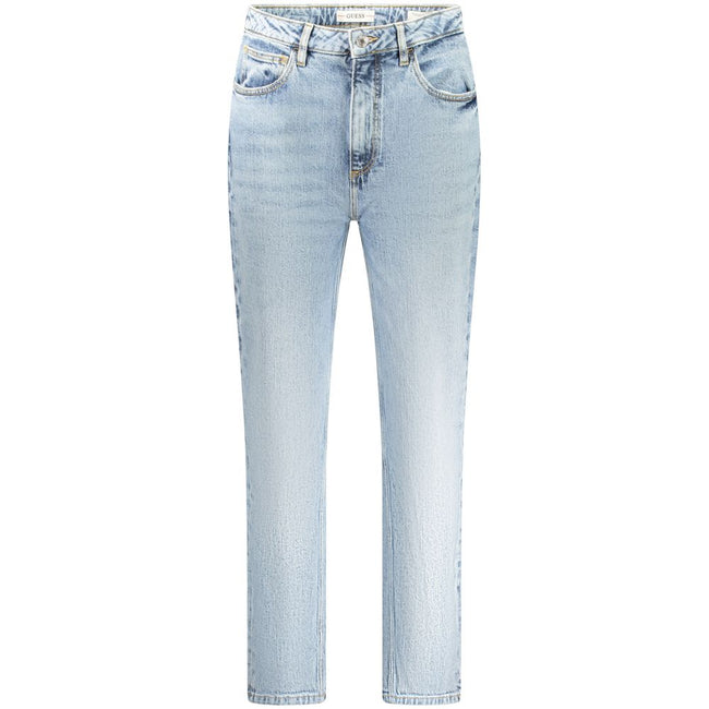 Guess Jeans Light Blue Cotton Women Jeans