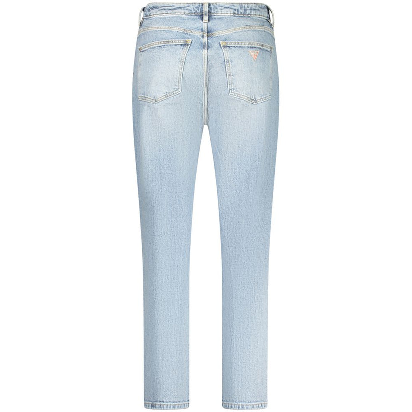 Guess Jeans Light Blue Cotton Women Jeans