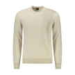 Hugo Boss Beige Cotton Men Sweater