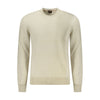 Hugo Boss Beige Cotton Men Sweater