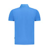 Napapijri Blue Cotton Men Polo Shirt