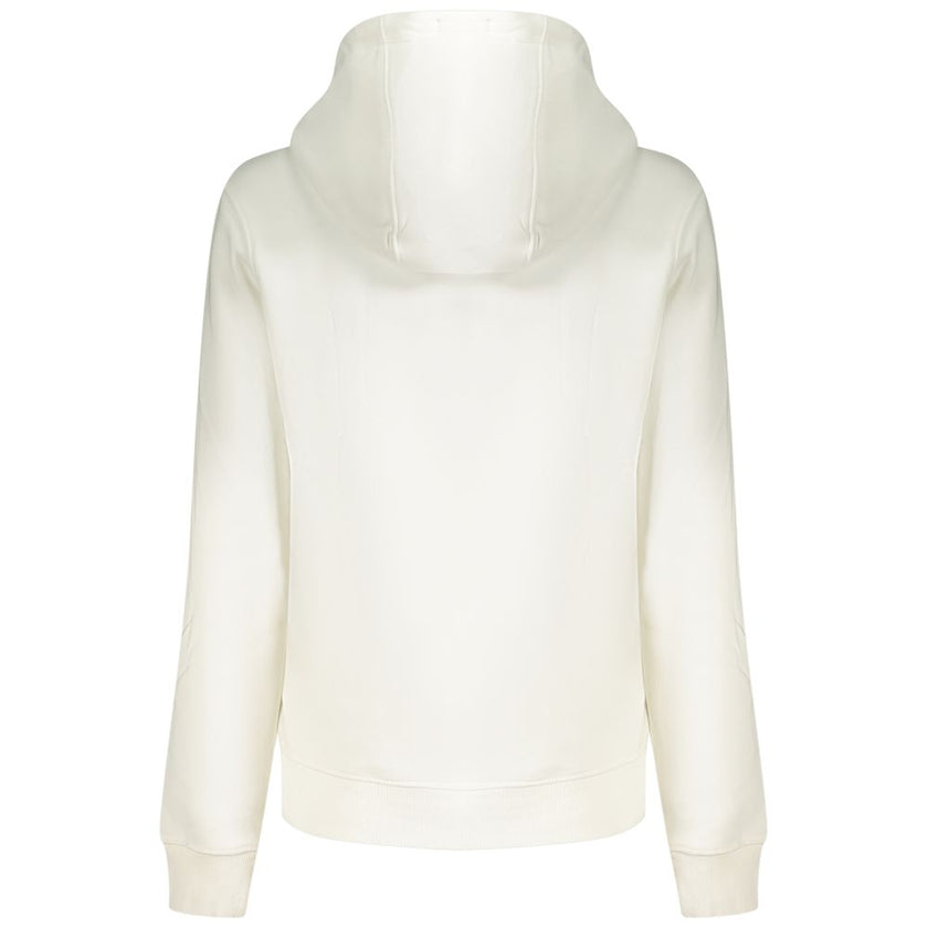 Tommy Hilfiger White Cotton Women's Hooded Sweater