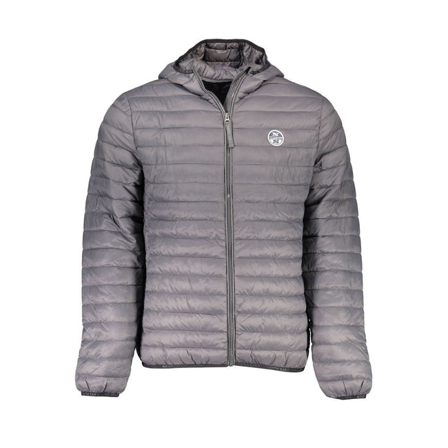 North Sails Brown Polyamide Men Jacket