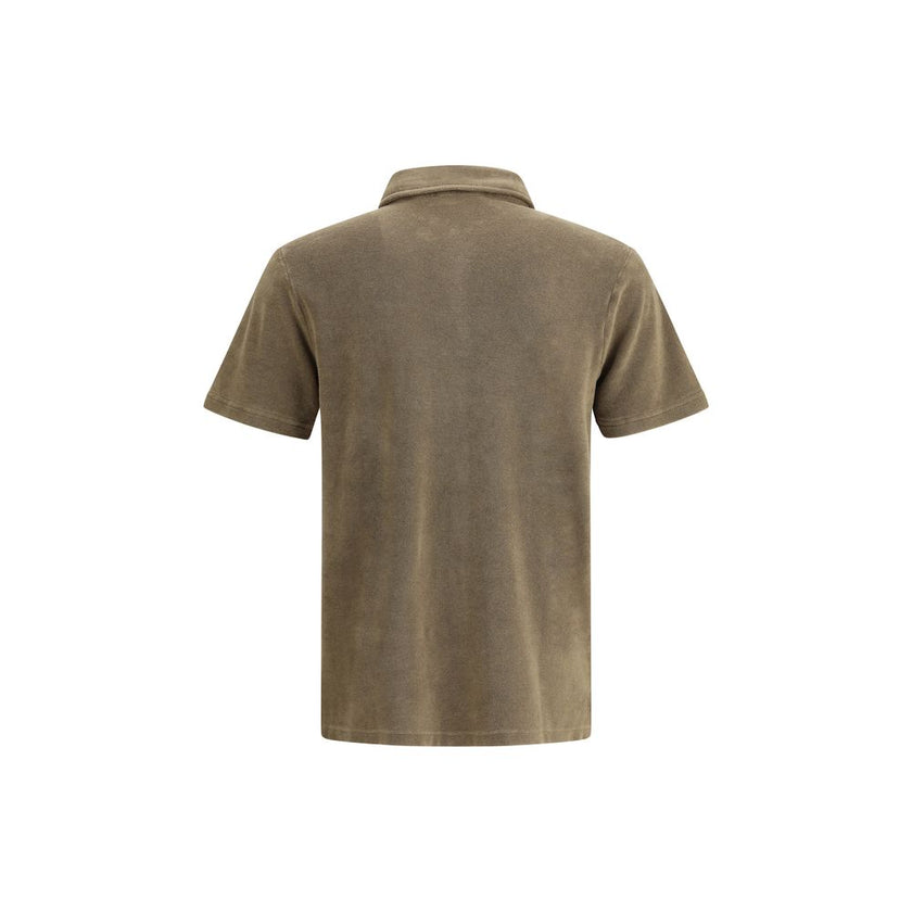 Brooksfield Chenille Polo Shirt