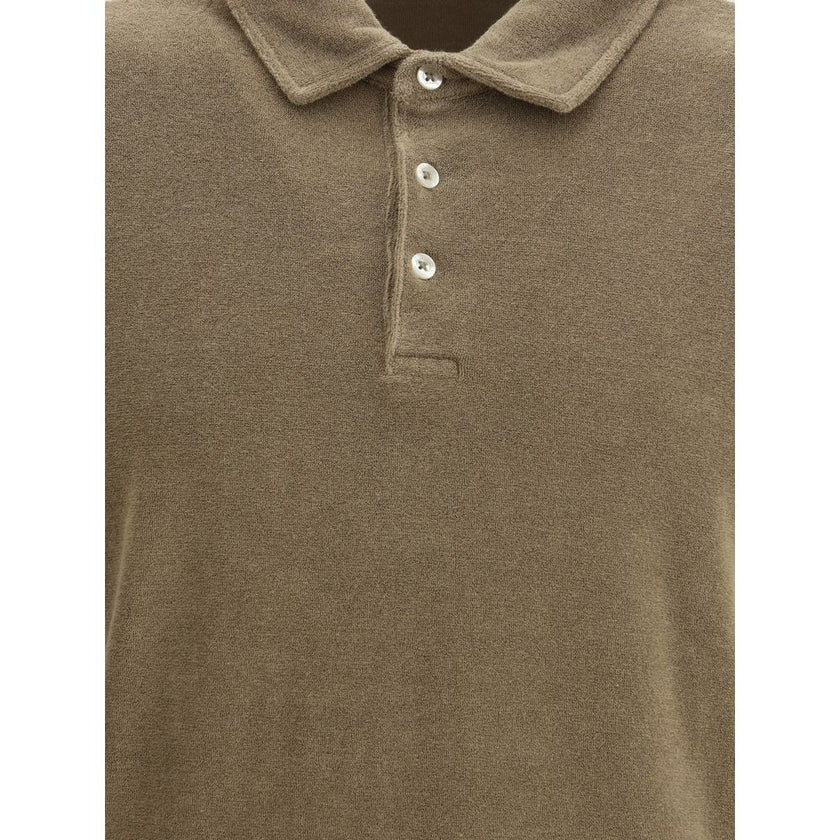 Brooksfield Chenille Polo Shirt