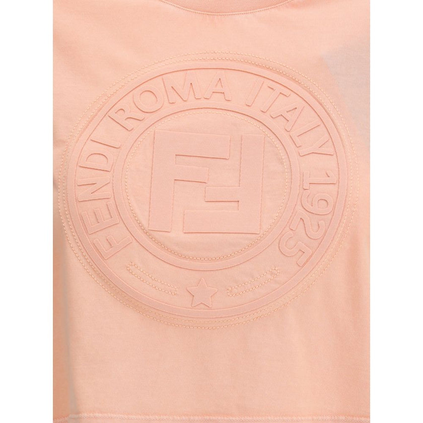 Fendi Cropped T-Shirt