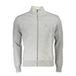 North Sails Gray Cotton Men Sweater