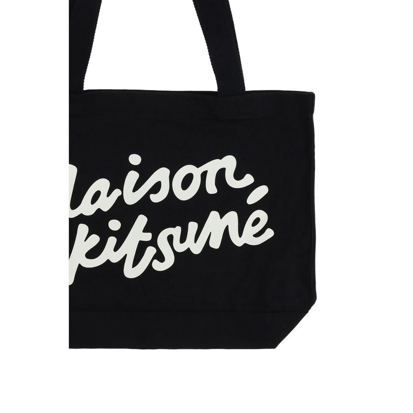 Maison Kitsuné Maison Kitsune Handwriting Tote Bag