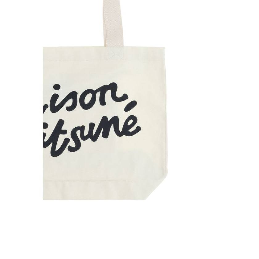 Maison Kitsuné Maison Kitsune Handwriting Tote Bag