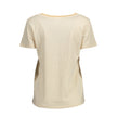 Levi's Beige Cotton Women T-Shirt