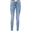 Calvin Klein Light Blue Cotton Women Jeans