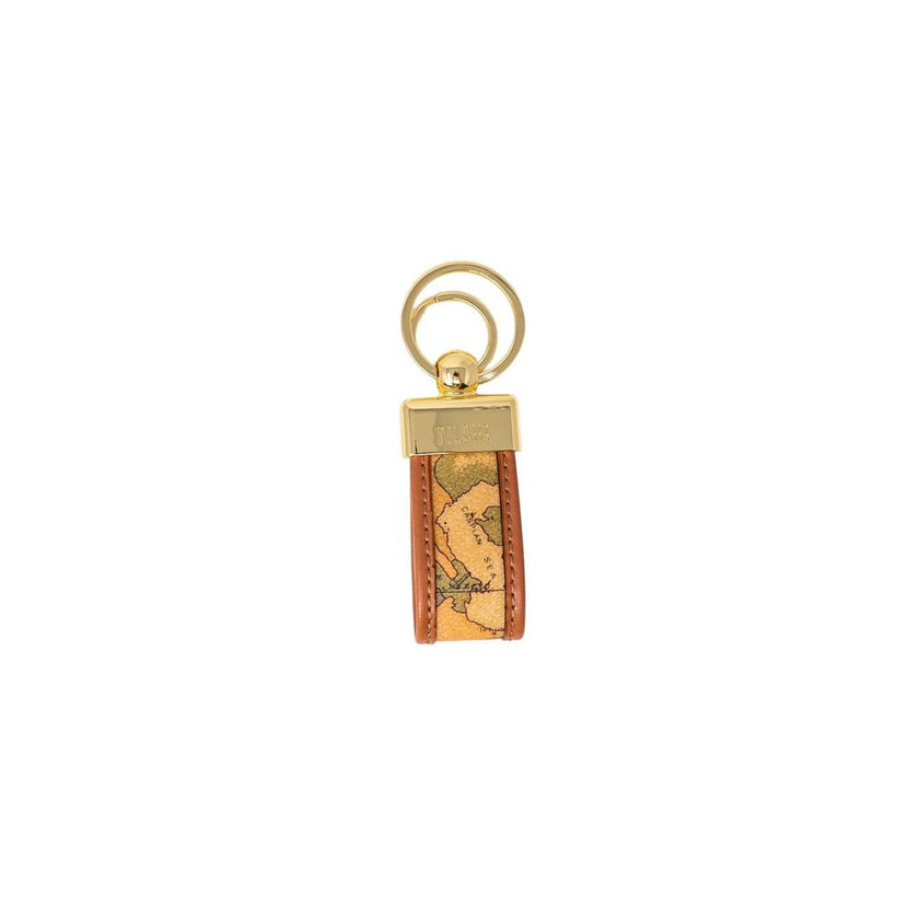 Alviero Martini Prima Classe Beige Polyethylene Keychain