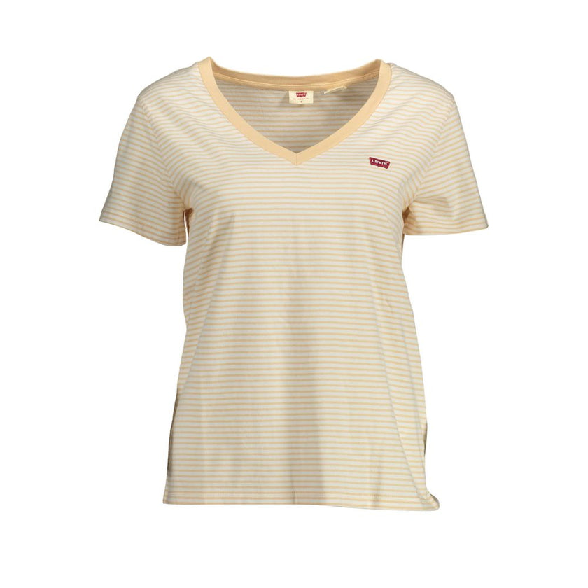 Levi's Beige Cotton Women Top
