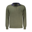 North Sails Green Wool Men Sweater