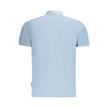 Napapijri Light Blue Cotton Men Polo Shirt