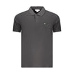 Calvin Klein Black Cotton Men Polo Shirt