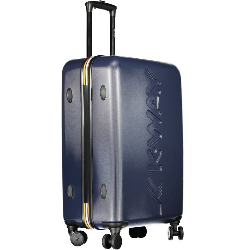 K-WAY Blue Plastic Luggage And Travel
