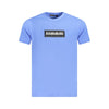 Napapijri Blue Cotton Men TShirt