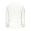 Hugo Boss White Linen Men Shirt