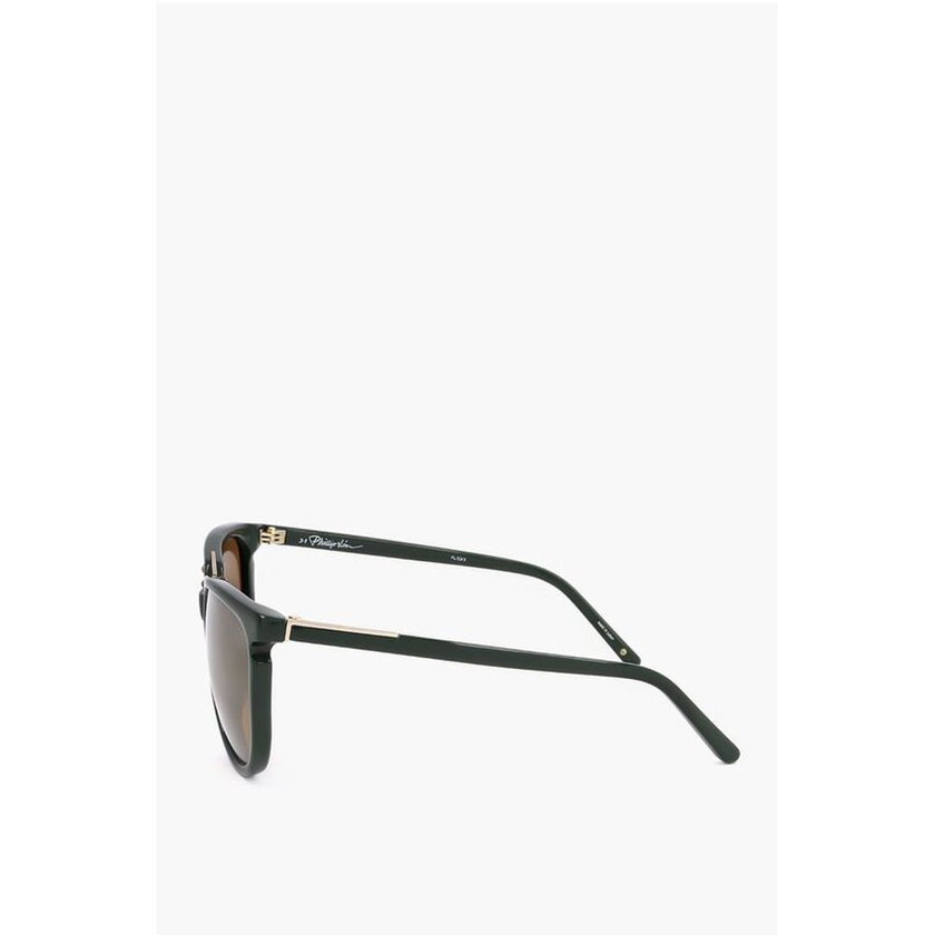 Linda Farrow PHILLIP LIM Wayfarer Sunglasses with Metal Bridge