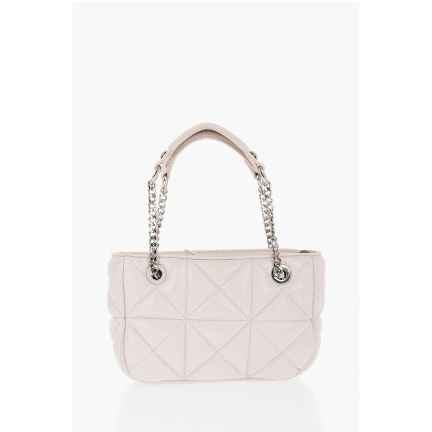 John Richmond Quilted Faux Leather LAZARO Shoulder Bag