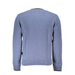 Napapijri Blue Fabric Men Sweater