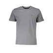 Napapijri Brown Cotton Men T-Shirt