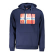 Norway 1963 Blue Cotton Mens Hoodie