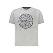 North Sails Brown Cotton Men T-Shirt