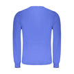 North Sails Blue Cotton Men Sweater