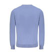 North Sails Blue Cotton Men Sweater