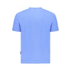 Napapijri Blue Cotton Men T-Shirt